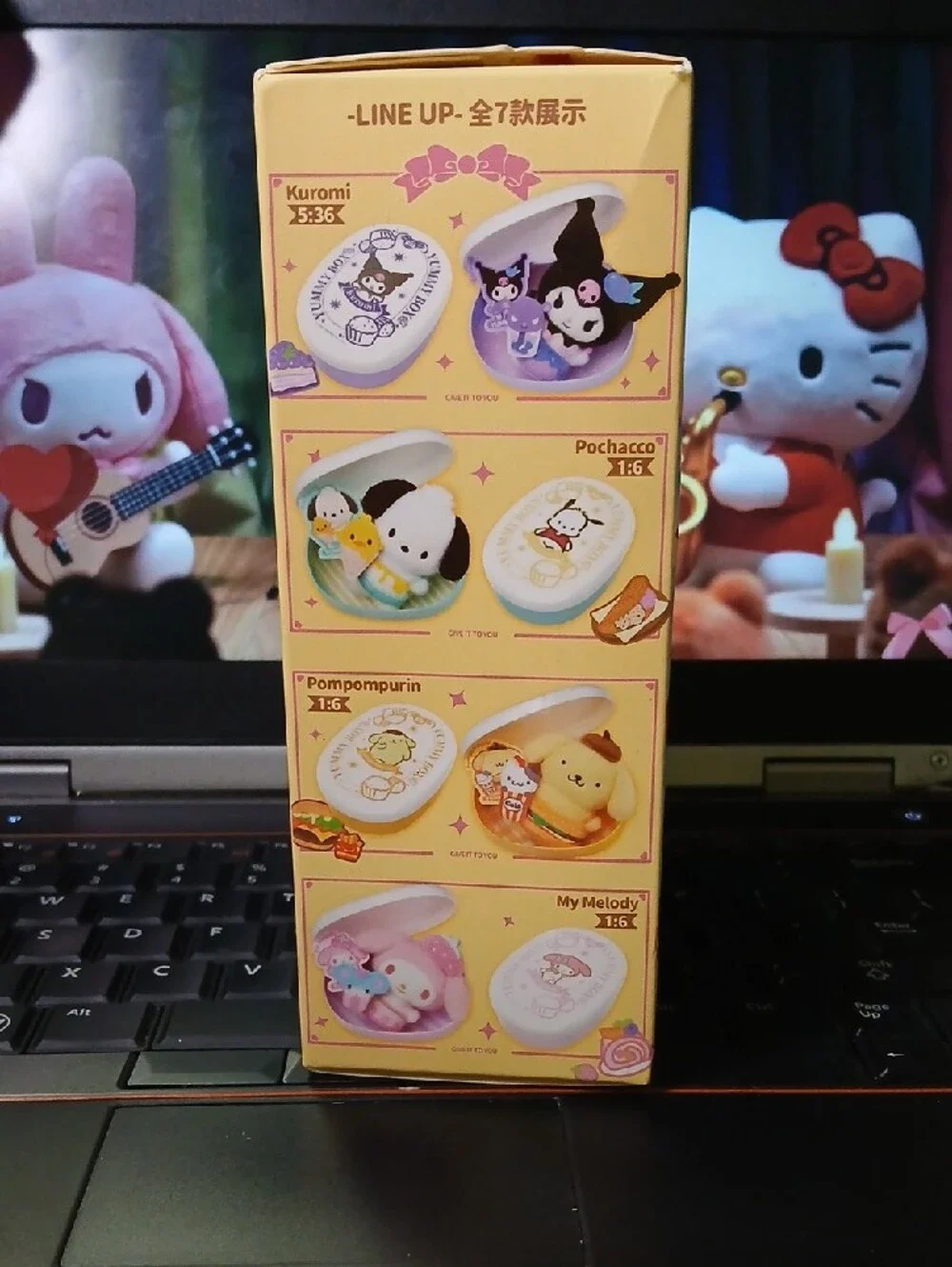 Sanrio Yummy Box Tupperware Surprise - Which One Will You Get? Sealed. M Size